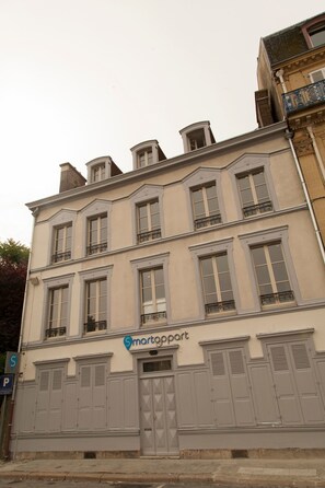 Fassade der Unterkunft