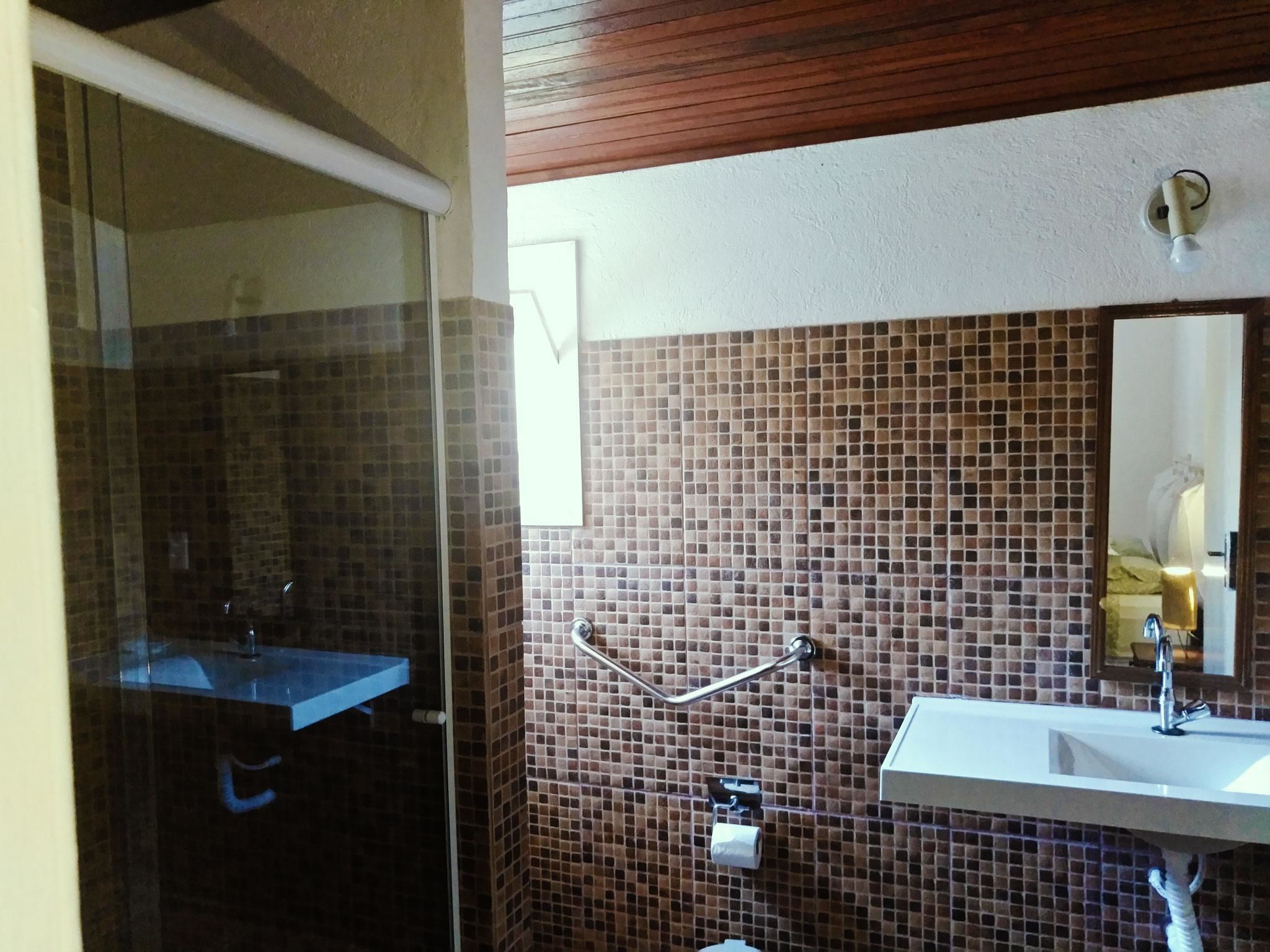 Standard Quadruple Room, Accessible | Bathroom | Shower, free toiletries, towels