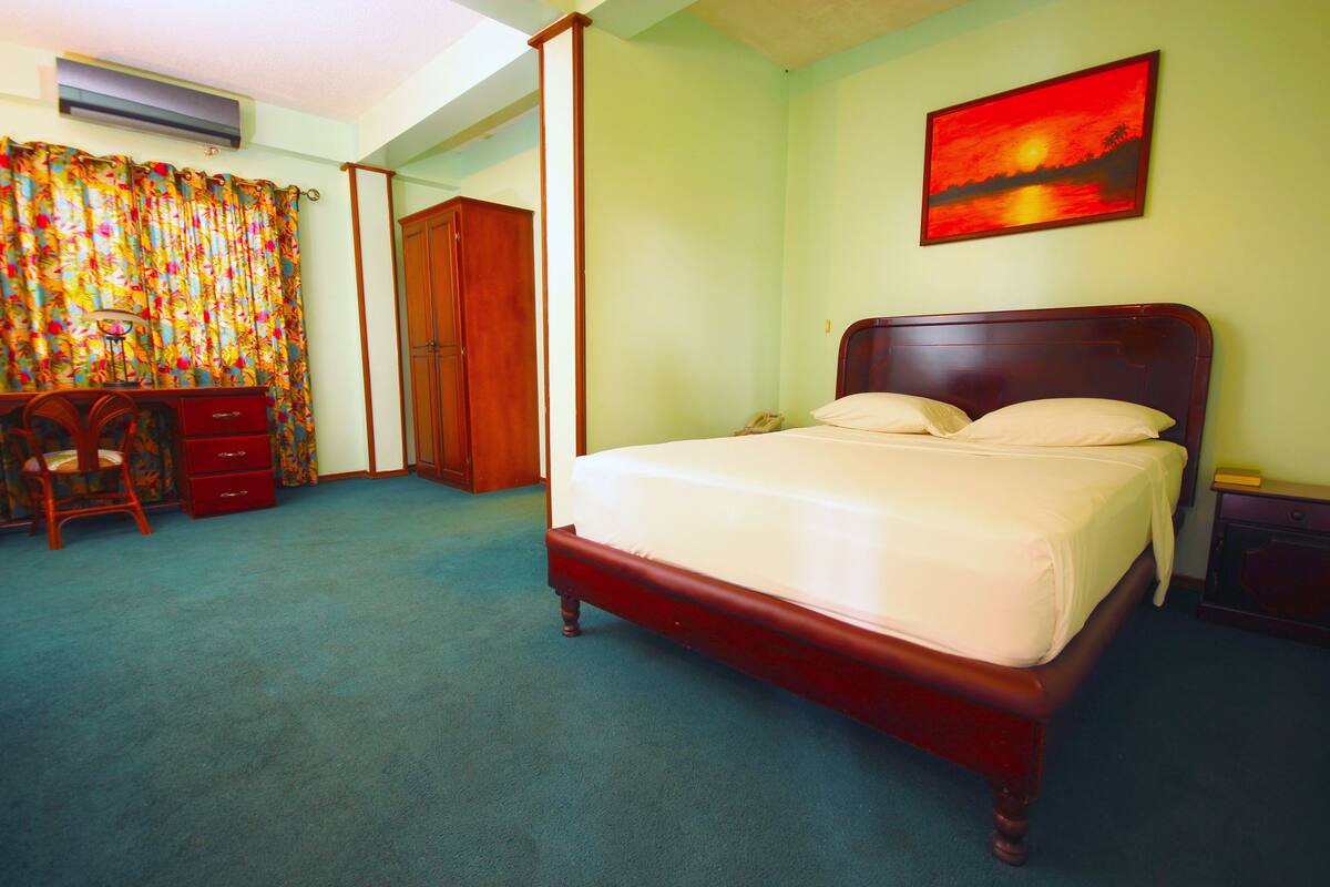 In-room safe, blackout drapes, iron/ironing board (on request)