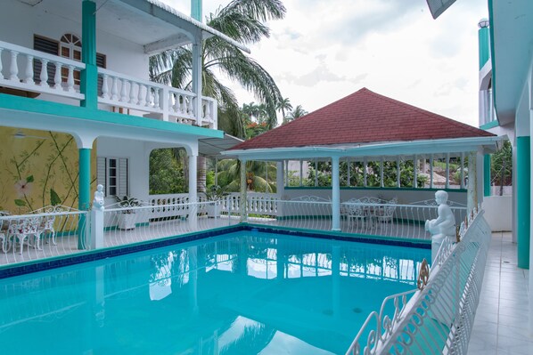 Außenpool, Pool auf dem Dach