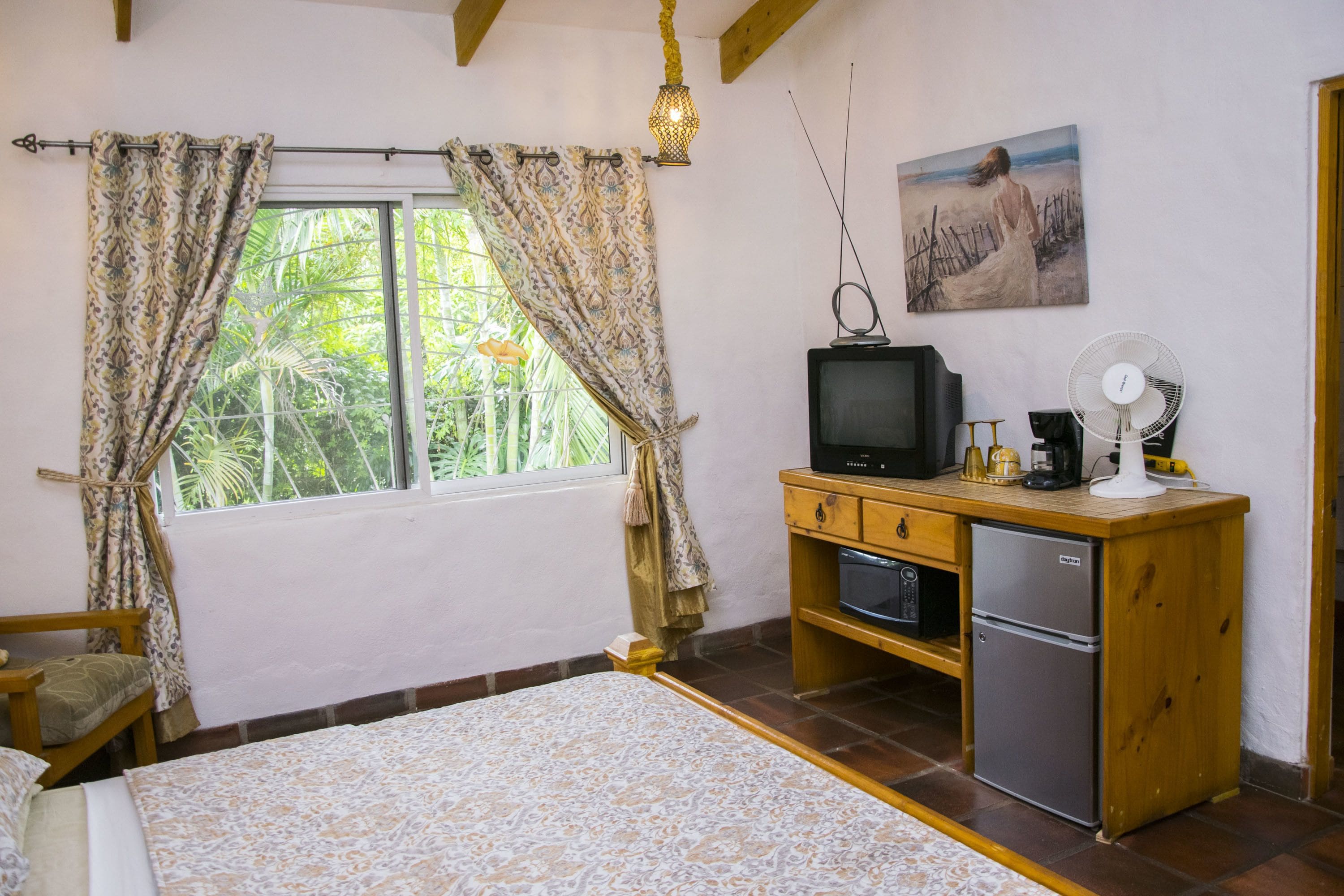 superior quadruple room | 1 bedroom, in-room safe, desk, iron/ironing board