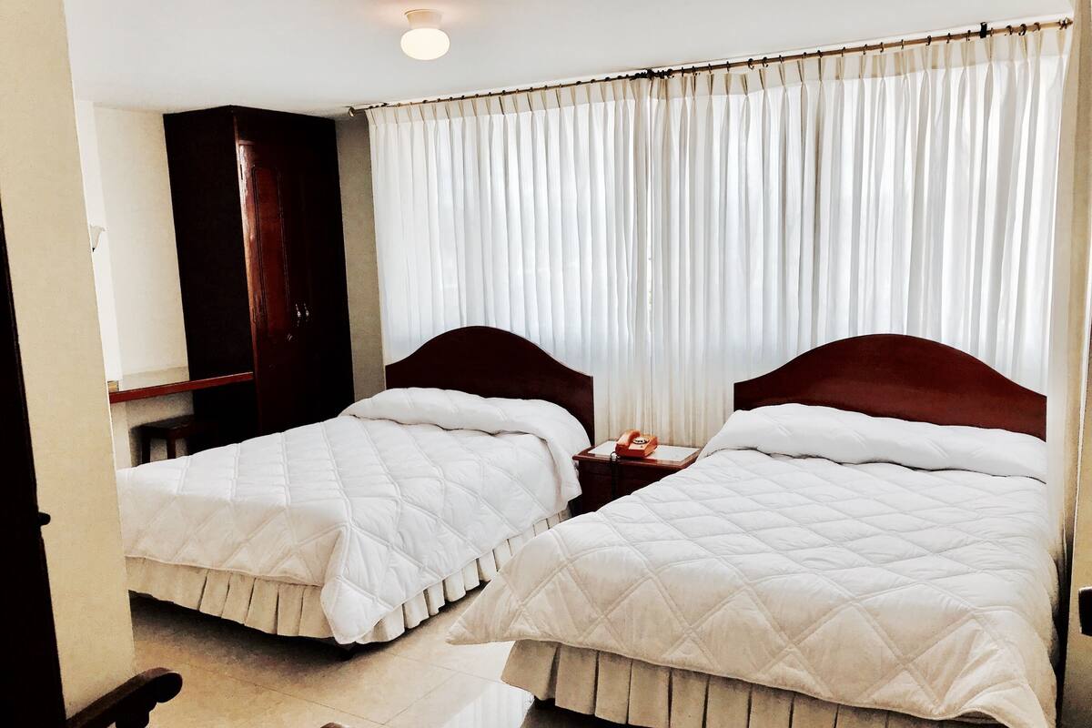 Twin Room, 2 Double Beds