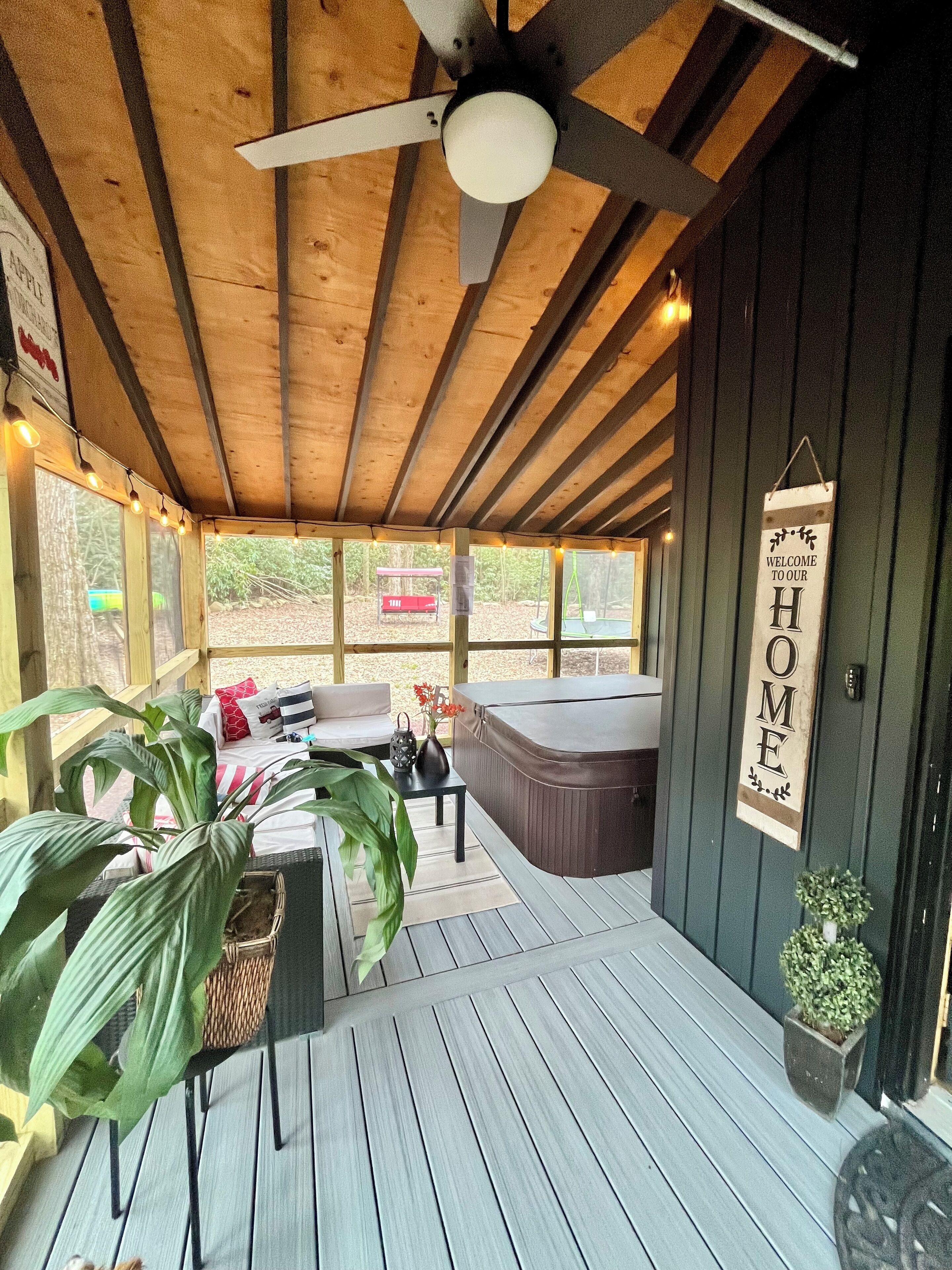Bain à remous intérieur