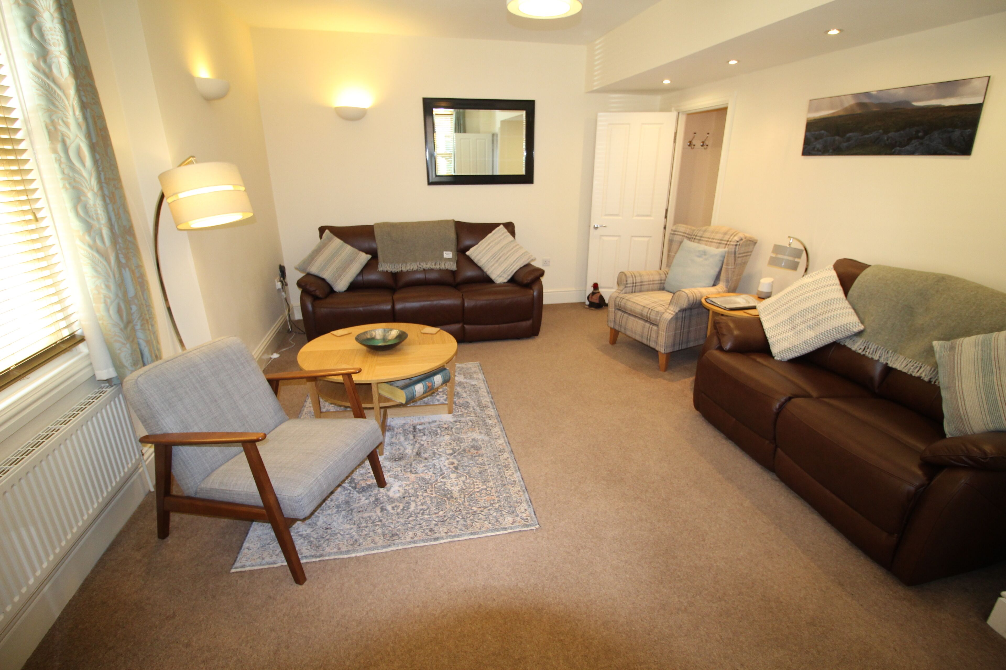 Smart TV, Netflix, DVD player, books