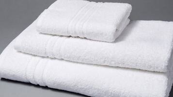 Dusche, Haartrockner, Bidet, Handtücher
