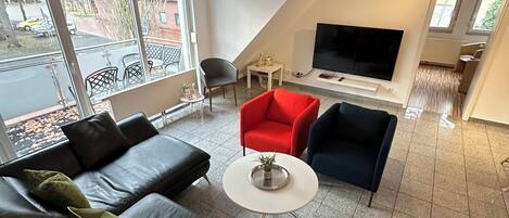 TV, Netflix, books, streaming services