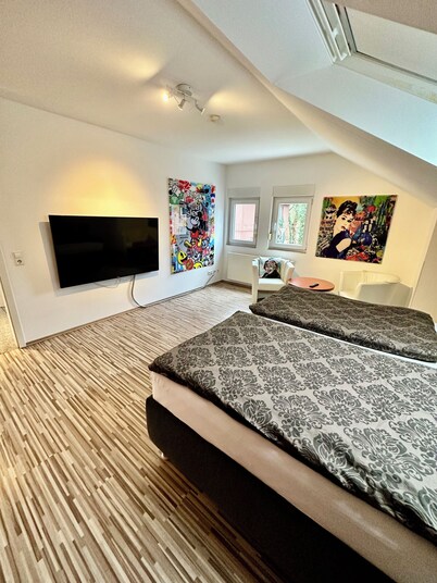 Komf. Mod. Apartamento en el centro de Steinhude (Scheunenviertel), wifi gratis