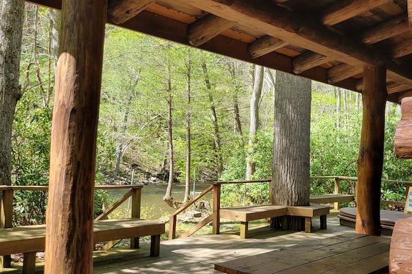 You will experience the beauty and peacefulness that nature and privacy create