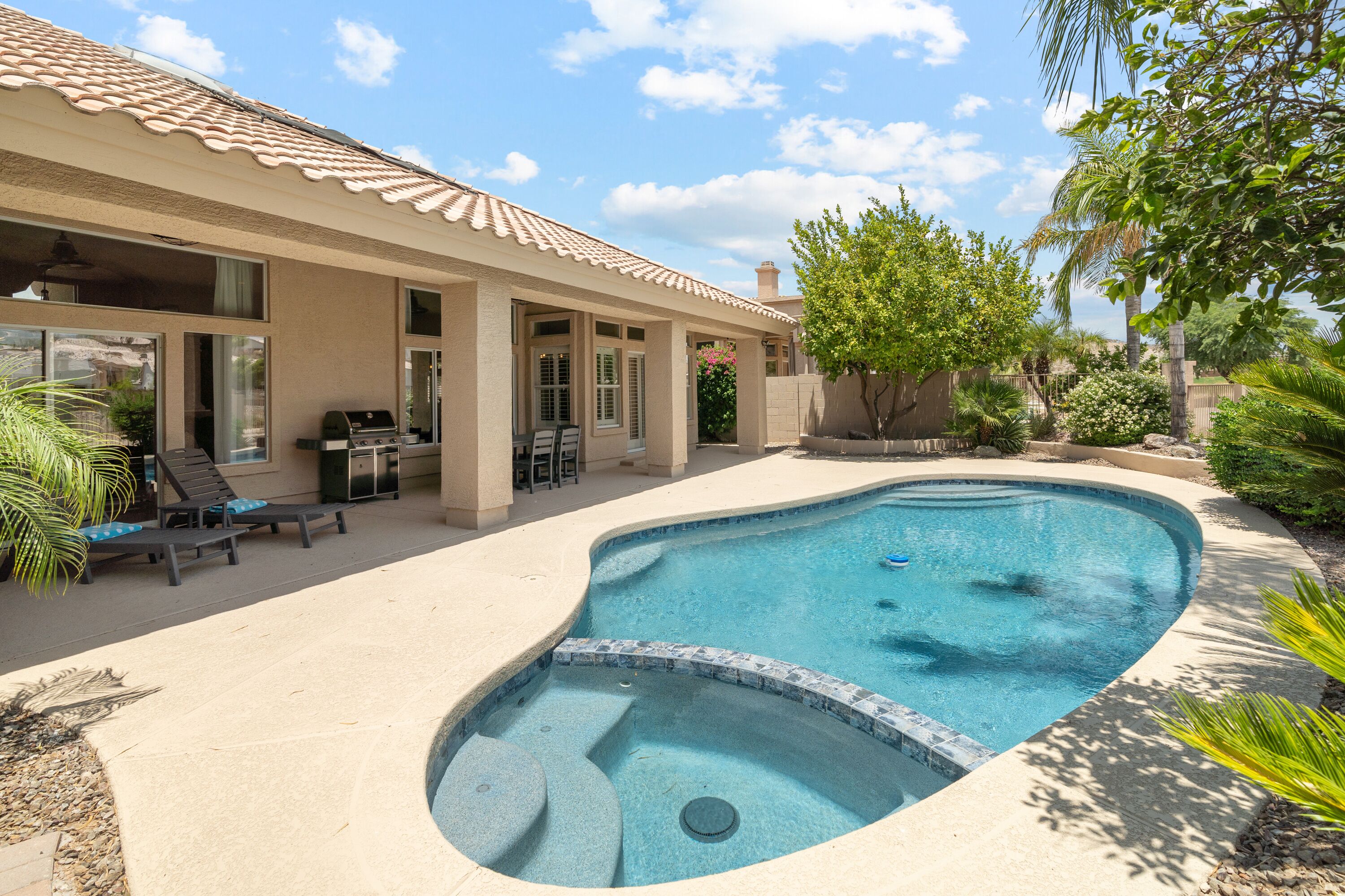 Updated Single Story Home on the Golf Course with Completely Redone Pool & Spa