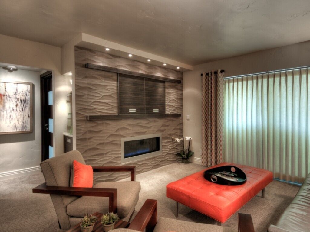 TV, fireplace, DVD player, stereo