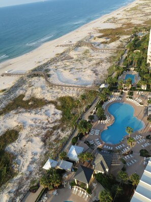 Alberca al aire libre 