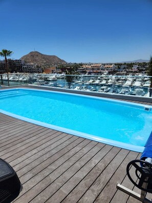 Pool - Cabo San Lucas Marina Studio Suite - Great Location & Views! (Cabo San Lucas)