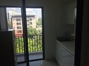 1 Bedroom Apartment | Eigene Küche | Kühlschrank, Mikrowelle, Ofen, Herdplatte