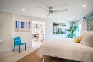 1 Schlafzimmer, Bügeleisen/Bügelbrett, kostenloses WLAN, Bettwäsche