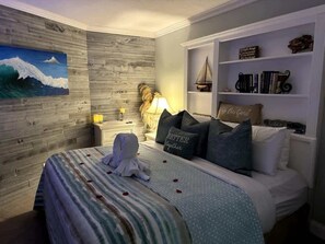 1 slaapkamer, een strijkplank/strijkijzer, reisbedje, gratis wifi