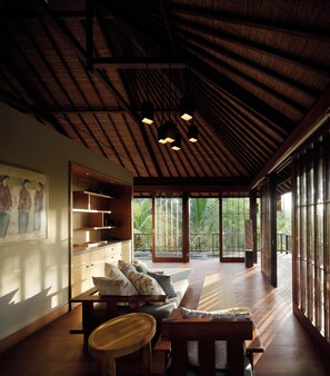 Jalak (Garden Pool Villa with Terrace) | Living area - HOSHINOYA Bali (Ubud)