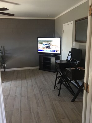 Desk, iron/ironing board, free WiFi, bed sheets