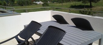 T2 35m2 apartment with 2 terraces