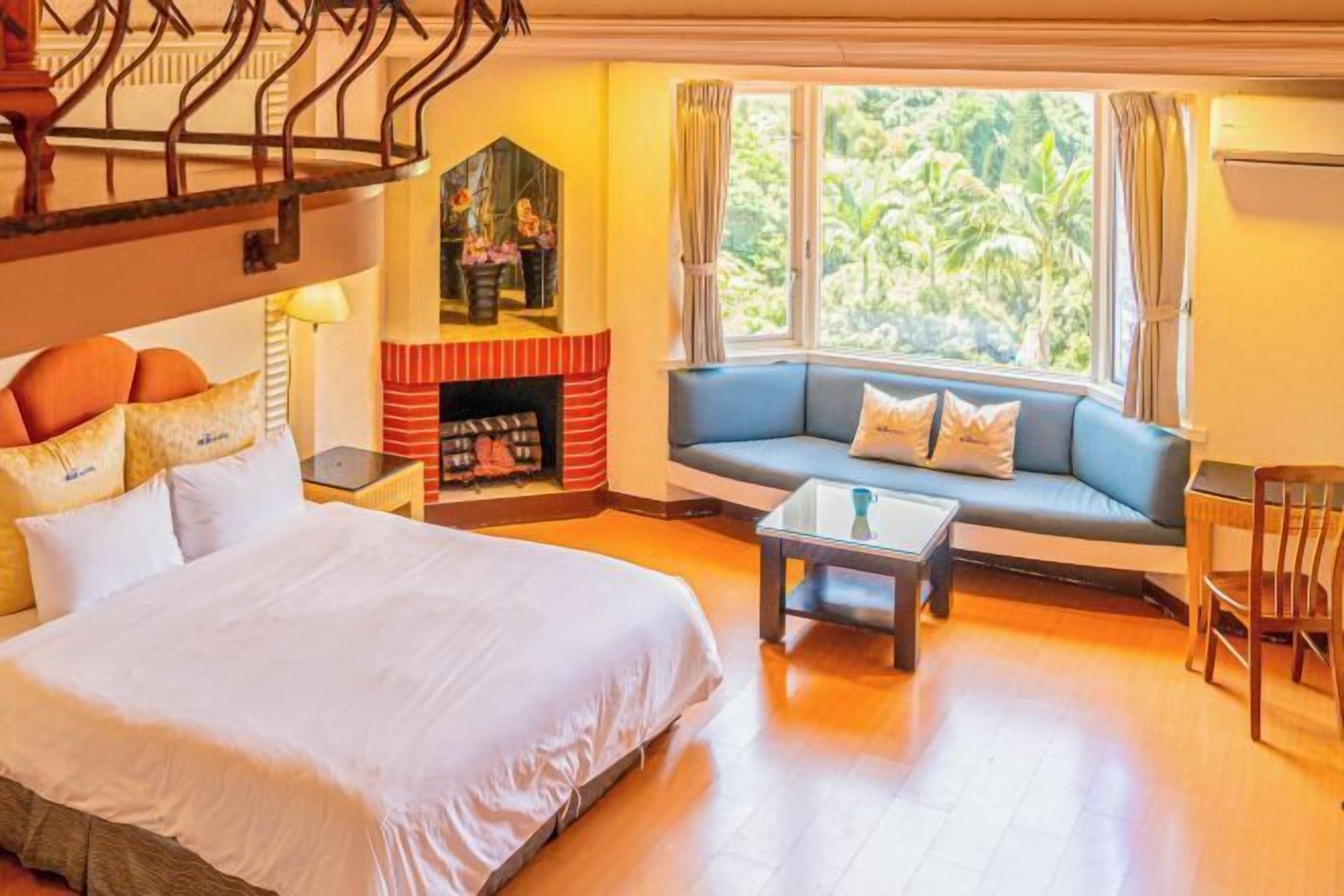 Premium bedding, down comforters, blackout drapes, soundproofing