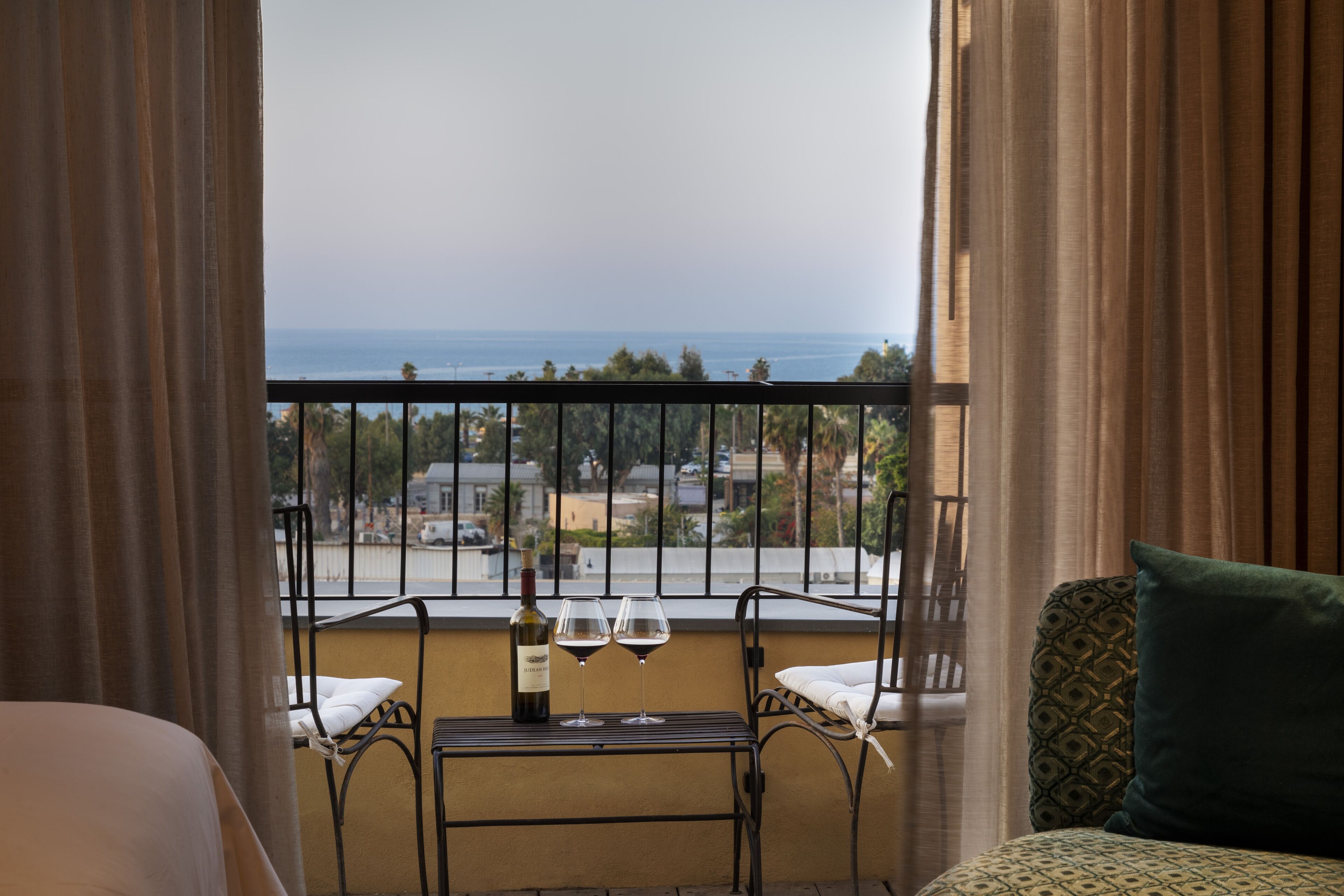 premium double or twin room, balcony, sea view | balcony view