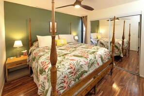 2 bedrooms, in-room safe, desk, iron/ironing board