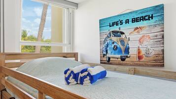 3 slaapkamers, luxe beddengoed, verduisterende gordijnen
