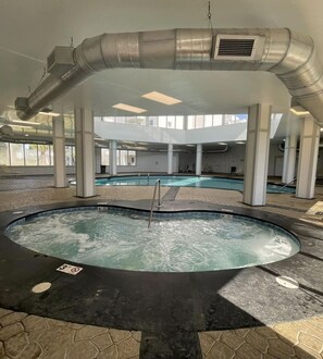 Indoor pool, outdoor pool