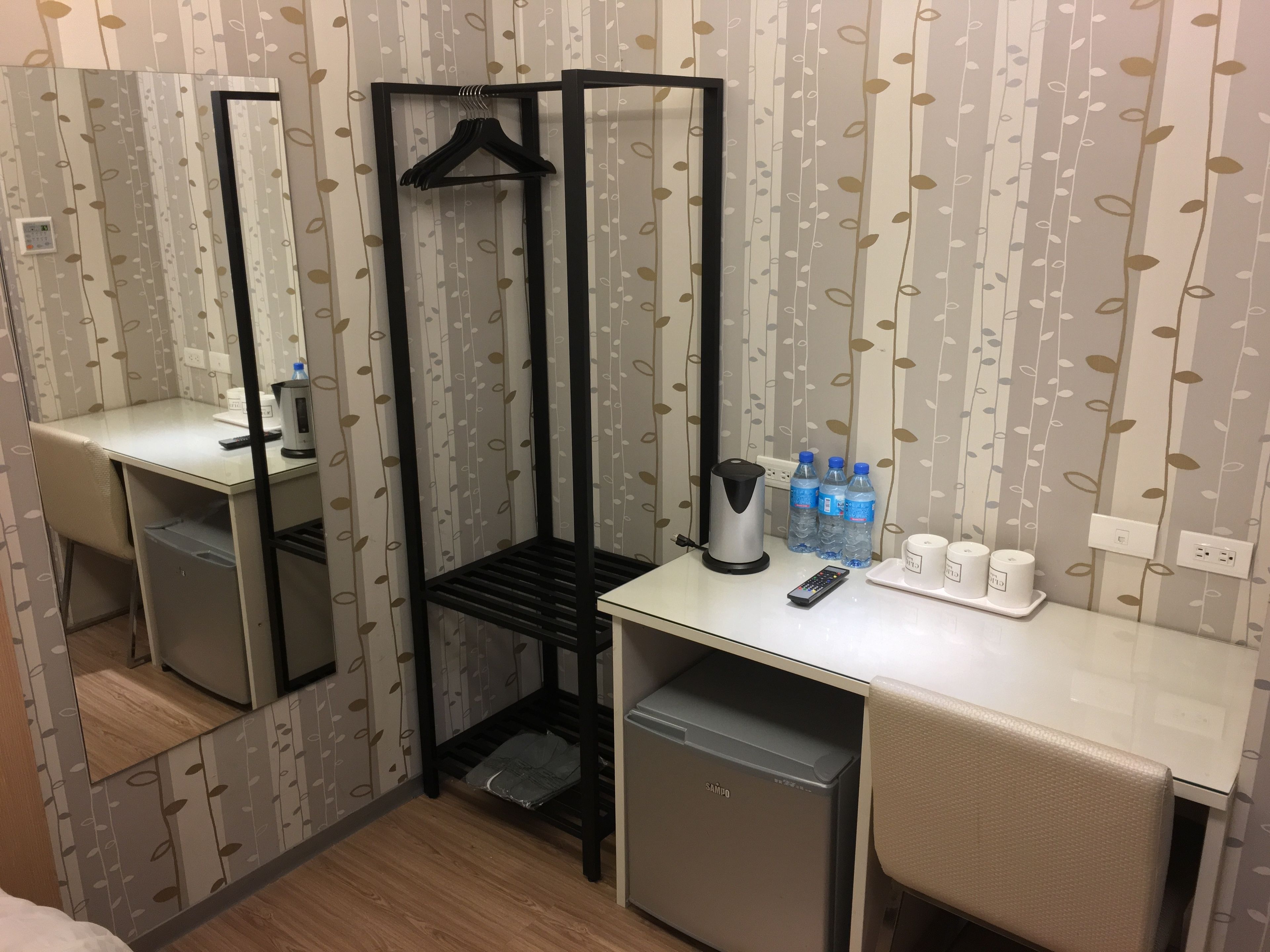 down duvets, desk, iron/ironing board, free wifi