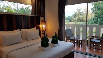 Family Duplex, 2 Bedrooms, Patio | 1 bedroom, minibar, in-room safe, desk