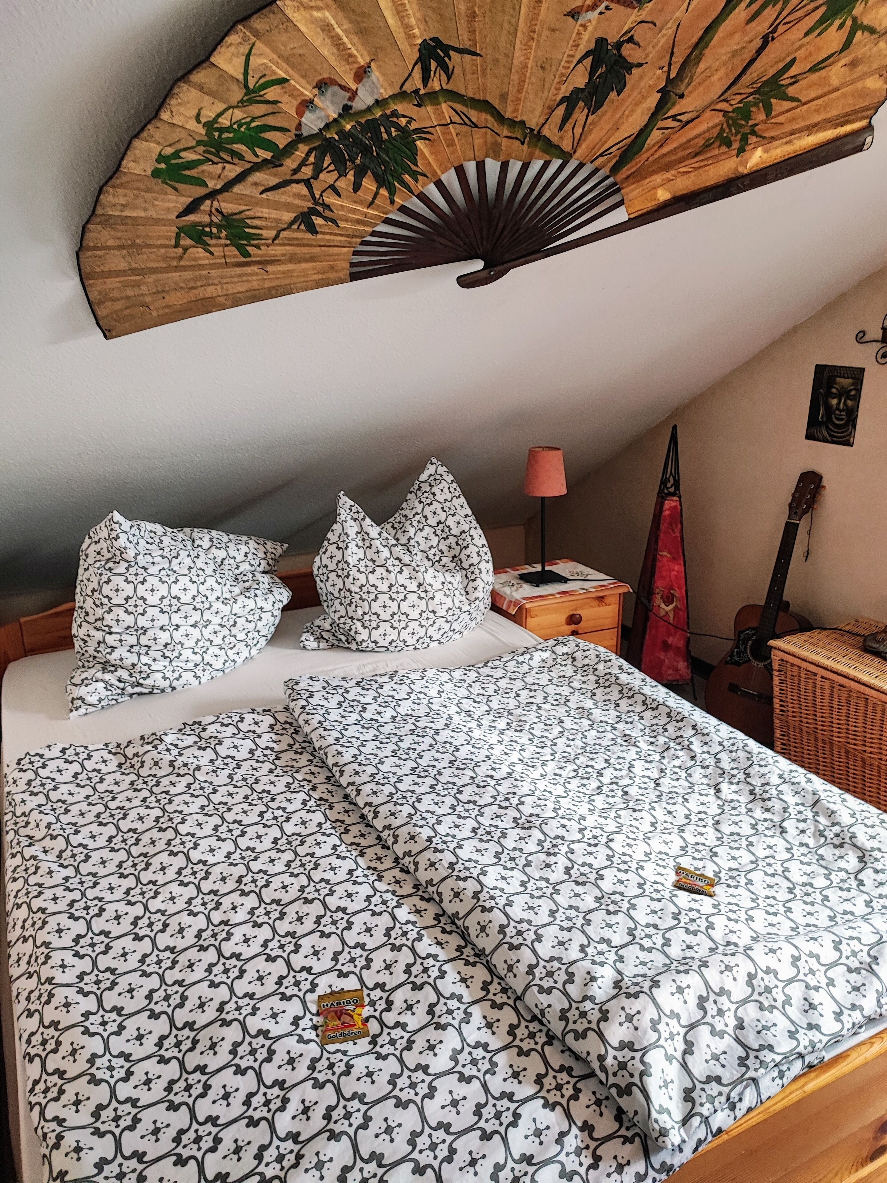 2 makuuhuonetta, ilmainen Wi-Fi, vuodevaatteet