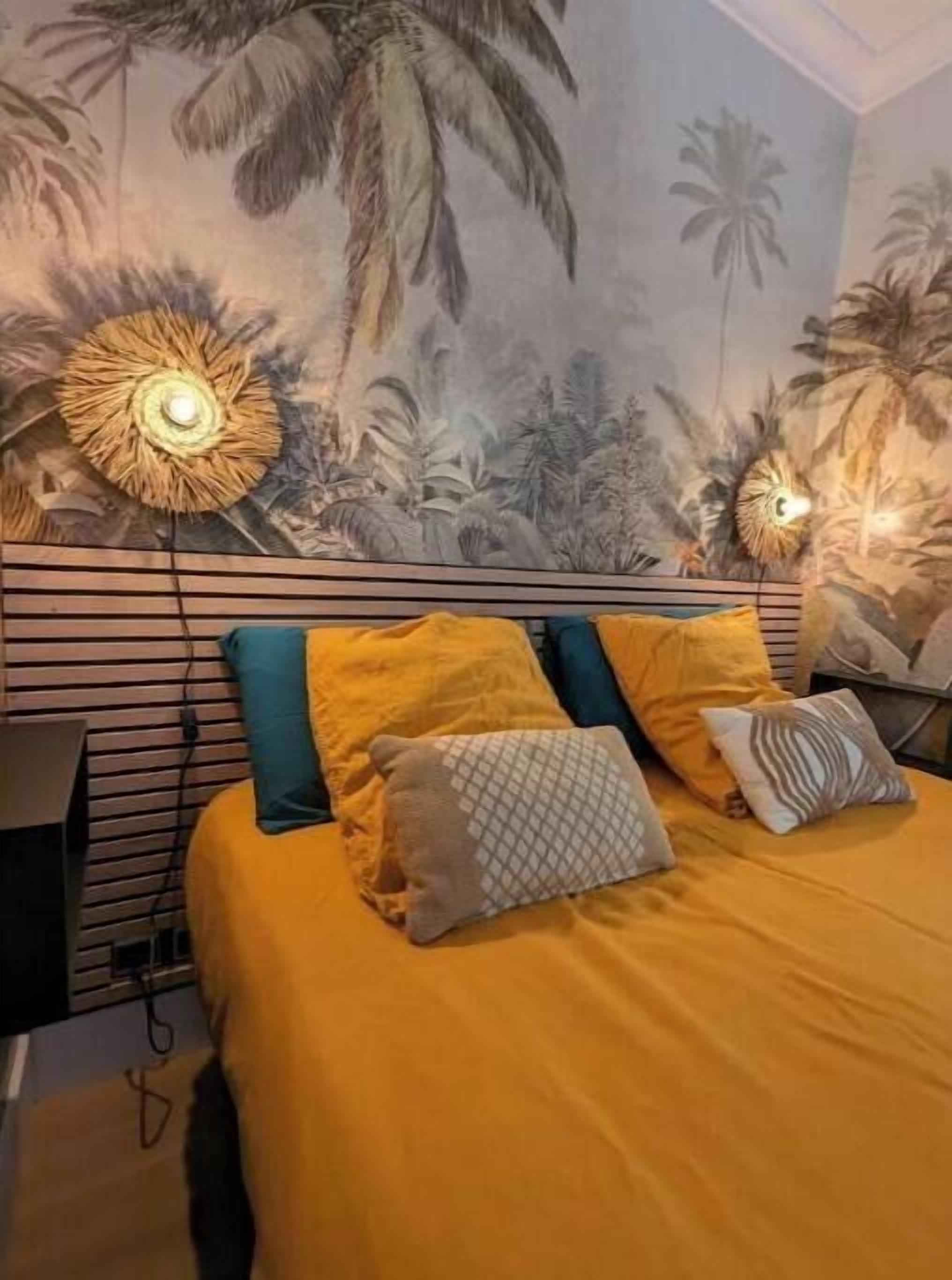 1 chambre, fer et planche à repasser, Wi-Fi, draps fournis