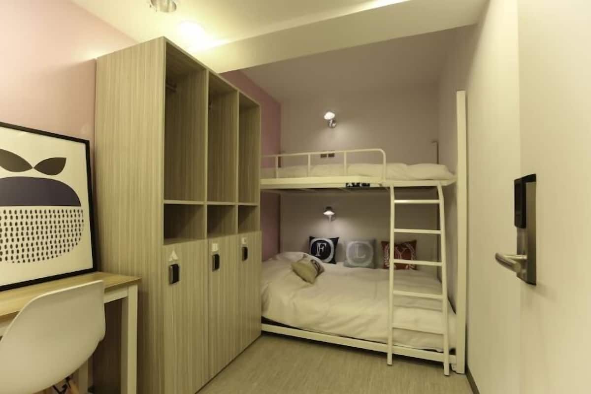 Blackout drapes, soundproofing, iron/ironing board, free WiFi