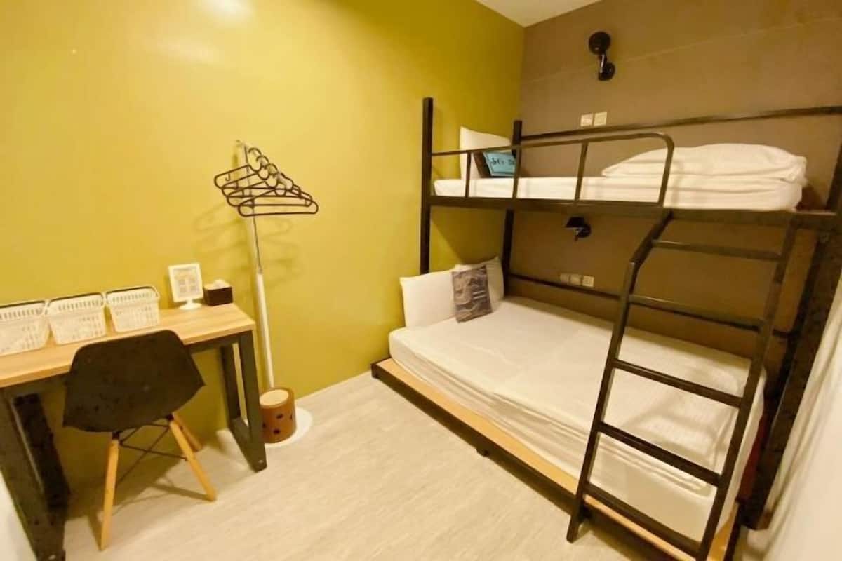 Blackout drapes, soundproofing, iron/ironing board, free WiFi