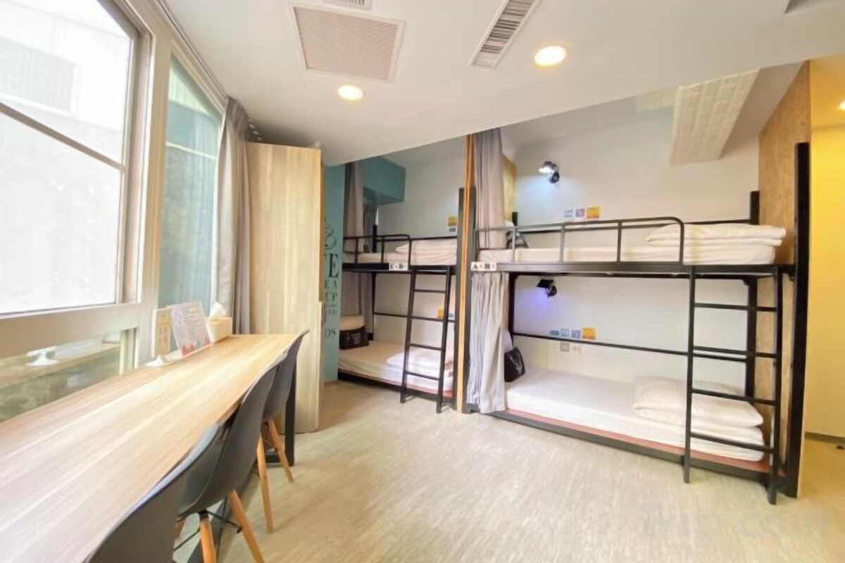 Blackout drapes, soundproofing, iron/ironing board (on request)