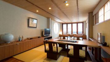 Spiseområde på rommet