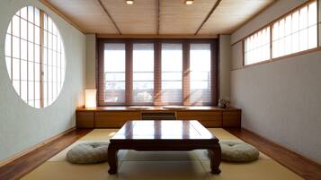 Spiseområde på rommet