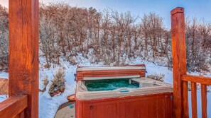 Outdoor spa tub - Vacation Family Reunion Corporate Events Park City Christmas 4th of July (Park City)