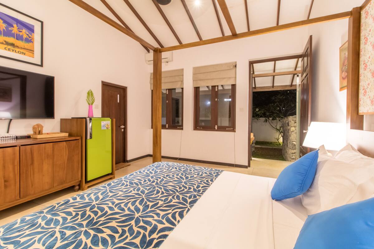 Phòng đôi Deluxe, nhiều giường, khu vực vườn | Tiện nghi tại phòng