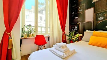 Standard Double Room | Minibar, desk, laptop workspace, blackout drapes
