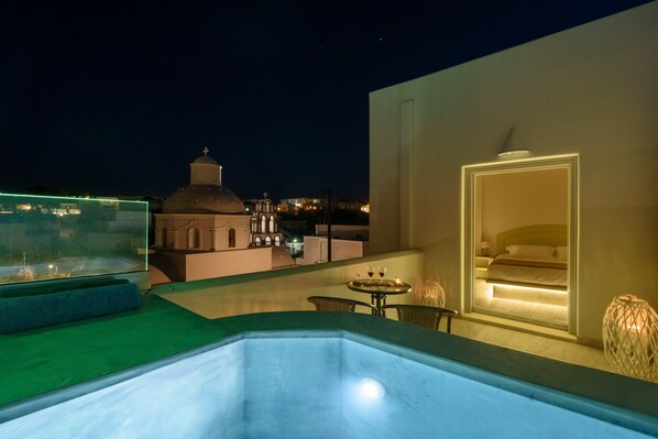 Terrace/patio - Ikies Santo Filoxenia (Santorini)