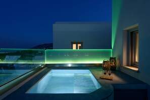 Apartment, Jetted Tub (Nektar) | Beach/ocean view - Ikies Santo Filoxenia (Santorini)