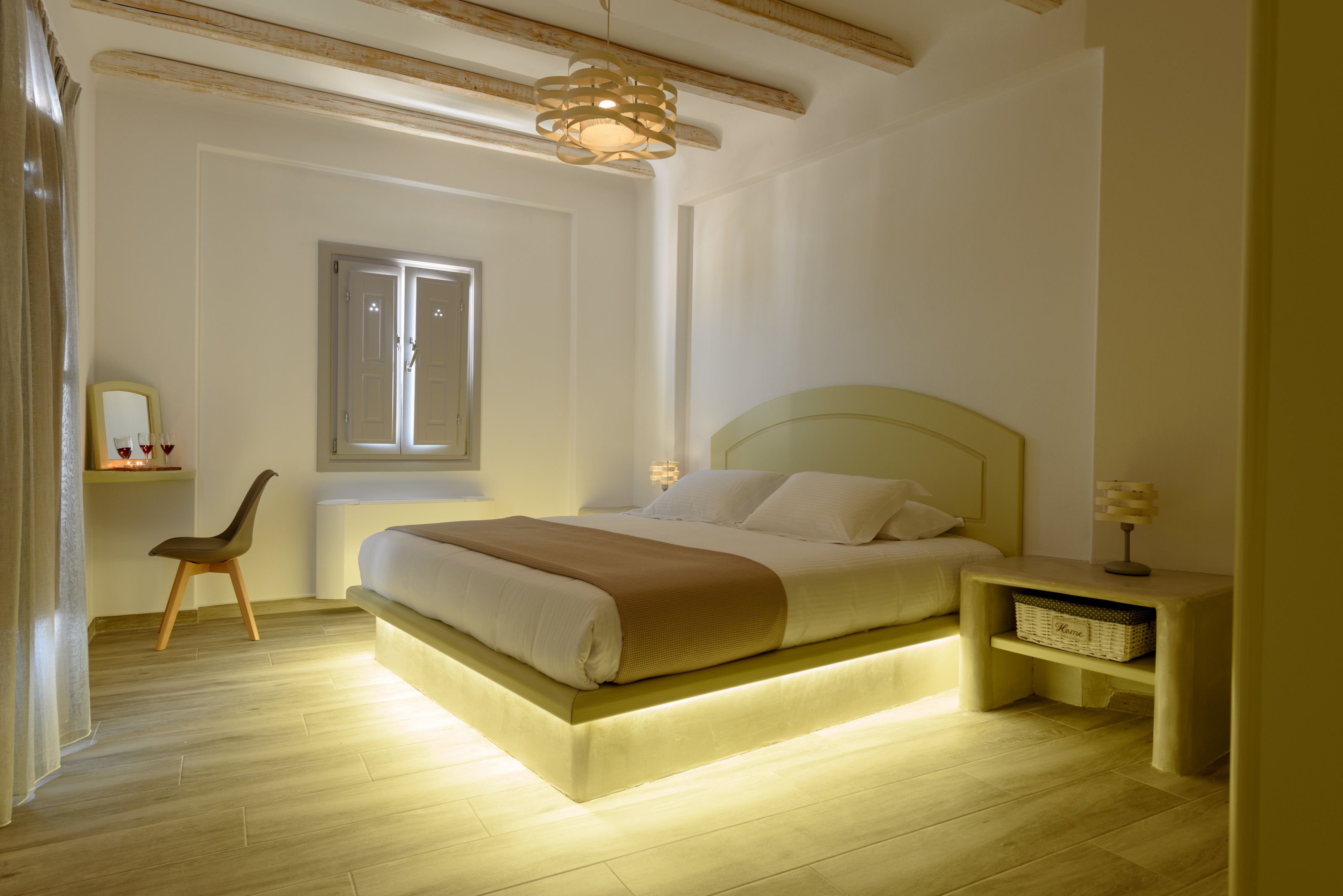 Apartment, Jetted Tub, Sea View (Amvrosia) | 1 bedroom, desk, soundproofing, iron/ironing board