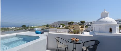Apartment, Jetted Tub, Sea View (Amvrosia) | Beach/ocean view