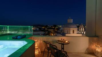 Apartment, Jetted Tub, Sea View (Amvrosia) | Terrace/patio