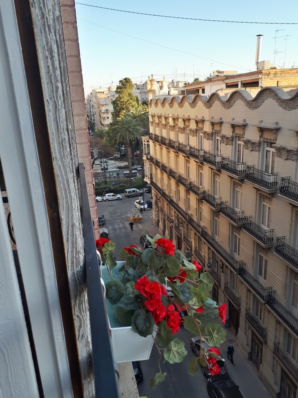 Vue depuis l’hébergement