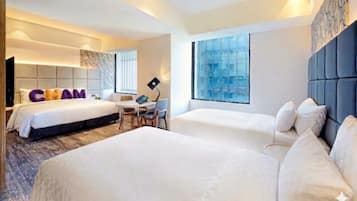 Down comforters, in-room safe, individually decorated, desk