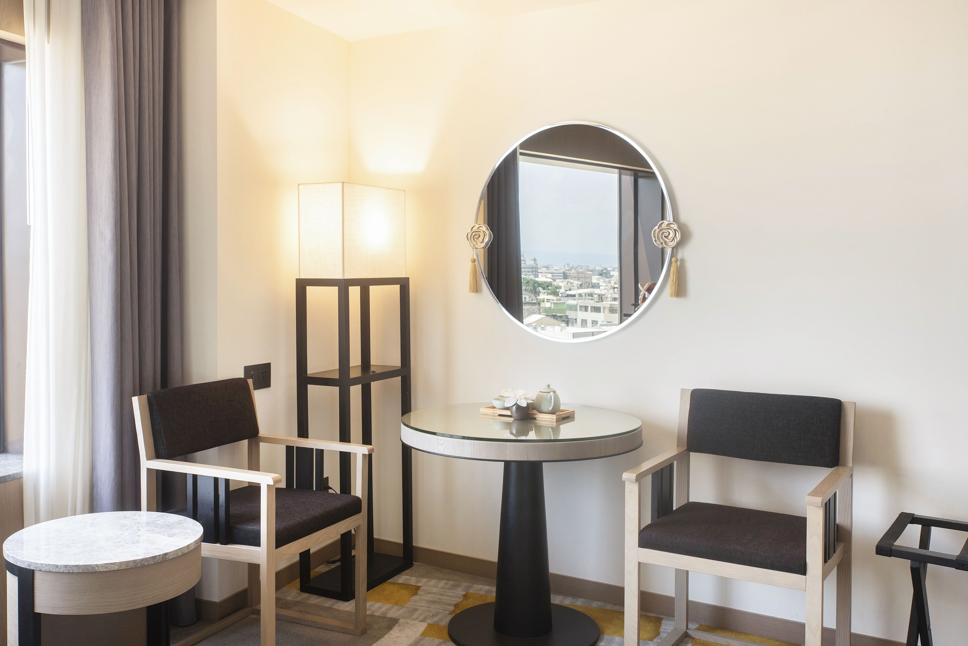 royal quadruple room | living area | 50-inch lcd tv with cable channels, tv