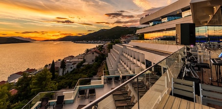 View from room. Grand Hotel Neum Wellness & Spa