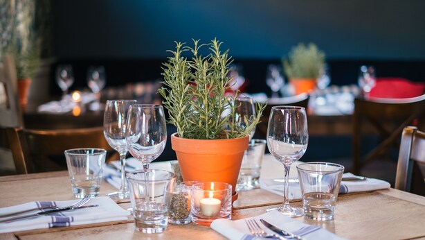 Dobbeltrom – standard, eget bad | Restaurant