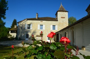 Blick von der Unterkunft